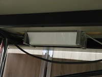 Vergader/bureautafel (inklapbaar) op wielen v.v. stekkerblok - 280x110x72cm - afbeelding 5 van  10
