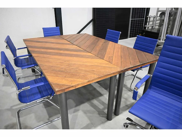 Vergaderset met 6 stoelen - afbeelding 3 van  7