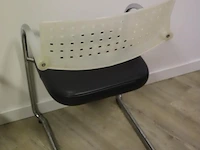 Vergaderstoelen, stapelbaar - 4 stuks - afbeelding 4 van  4