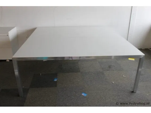 Vergadertafel - 200x200x73cm - afbeelding 3 van  3