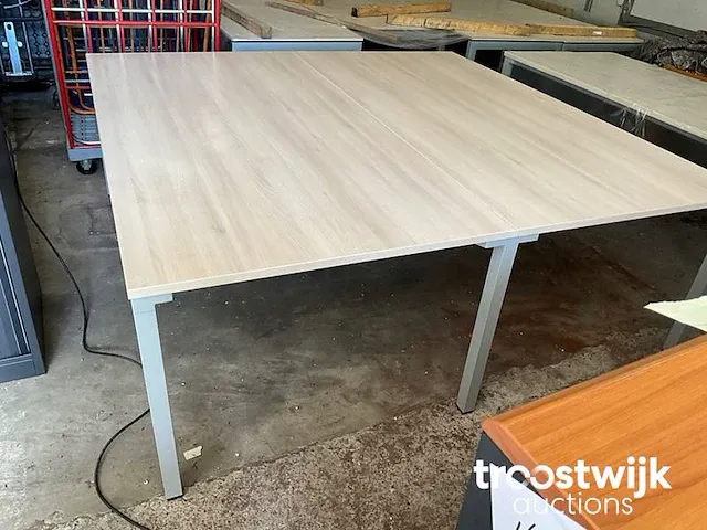 Vergadertafel 200x200x73cm - afbeelding 3 van  3