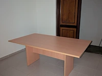 Vergadertafel, bruin