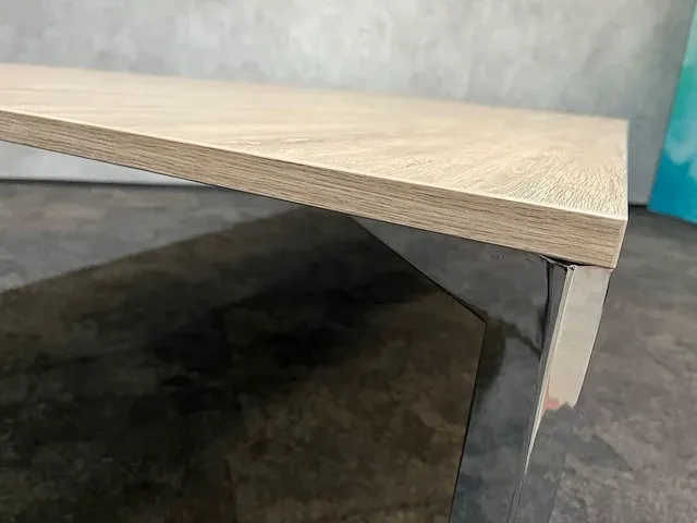 Vergadertafel grey wash 320x160 - afbeelding 2 van  19