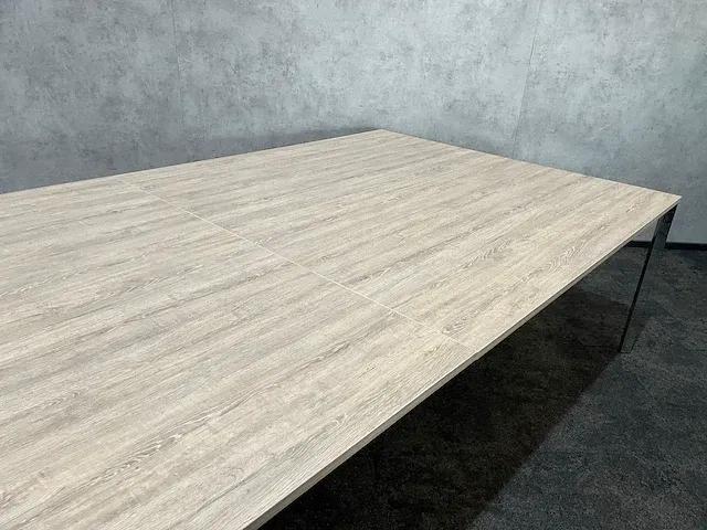 Vergadertafel grey wash 320x160 - afbeelding 3 van  19