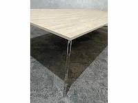 Vergadertafel grey wash 320x160 - afbeelding 8 van  19