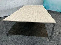 Vergadertafel grey wash 320x160 - afbeelding 9 van  19