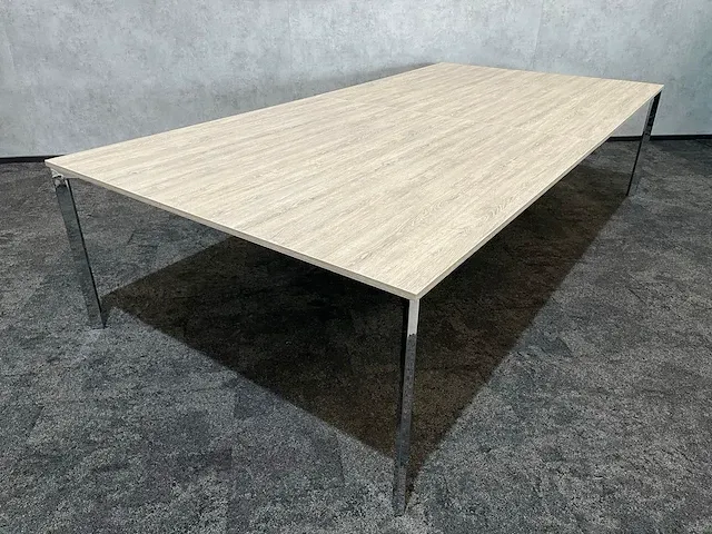 Vergadertafel grey wash 320x160 - afbeelding 10 van  19