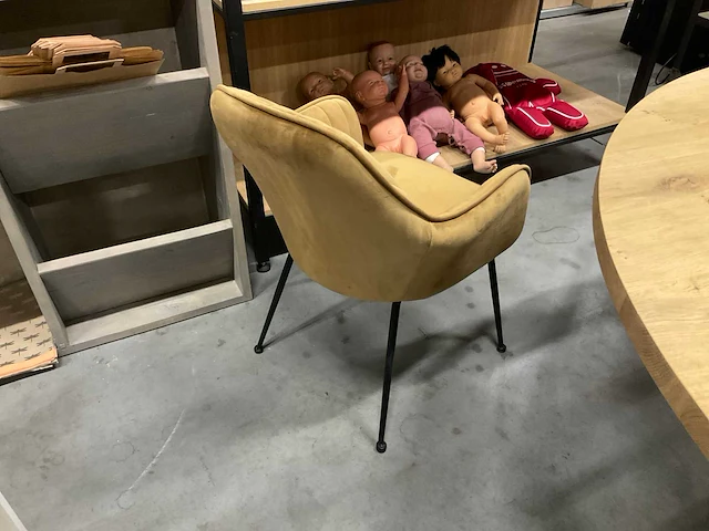 Vergadertafel met 4 stoelen - afbeelding 4 van  5