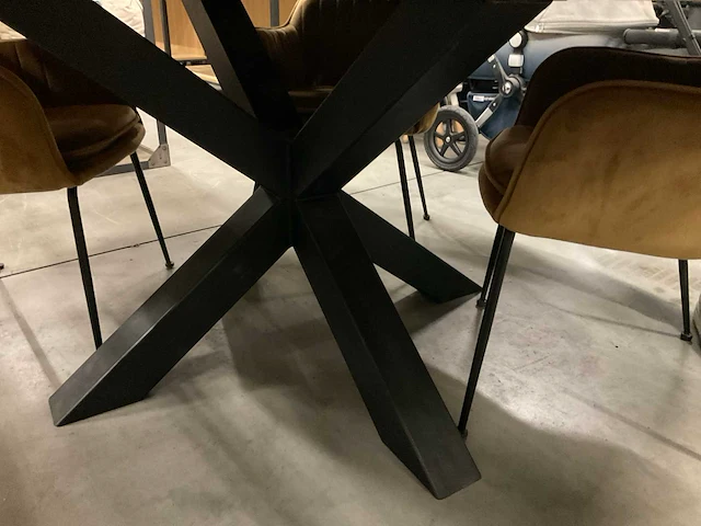 Vergadertafel met 4 stoelen - afbeelding 5 van  5
