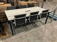 Vergadertafel met 6 stoelen - afbeelding 1 van  4