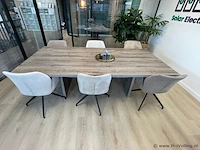 Vergadertafel met 6 stoelen - afbeelding 2 van  4
