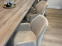 Vergadertafel met 6 stoelen - afbeelding 3 van  4