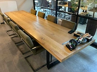 Vergadertafel met 8 stoelen - afbeelding 6 van  12