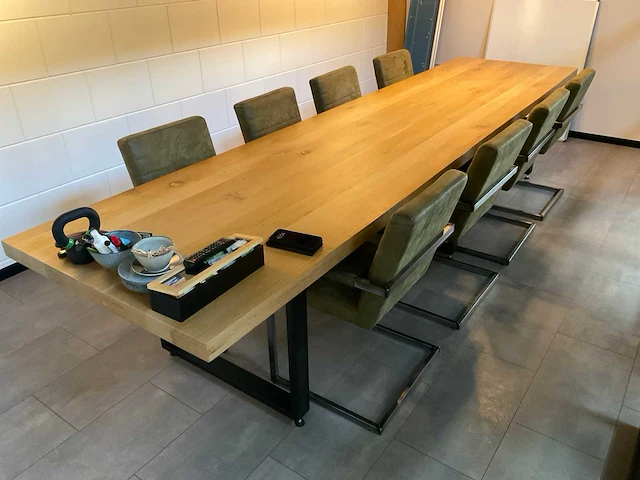 Vergadertafel met 8 stoelen - afbeelding 7 van  12