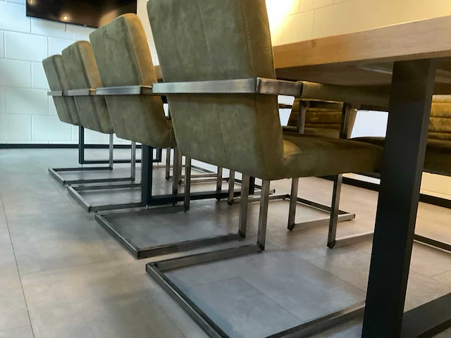 Vergadertafel met 8 stoelen - afbeelding 11 van  12
