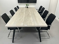 Vergadertafel met stoelen - afbeelding 1 van  8