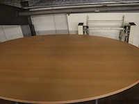 Vergadertafel | ovaal model | 215x120x82cm - afbeelding 2 van  4