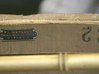 Verguld houten napoleon-iii diner stoel, uit koninklijke collectie - afbeelding 3 van  5