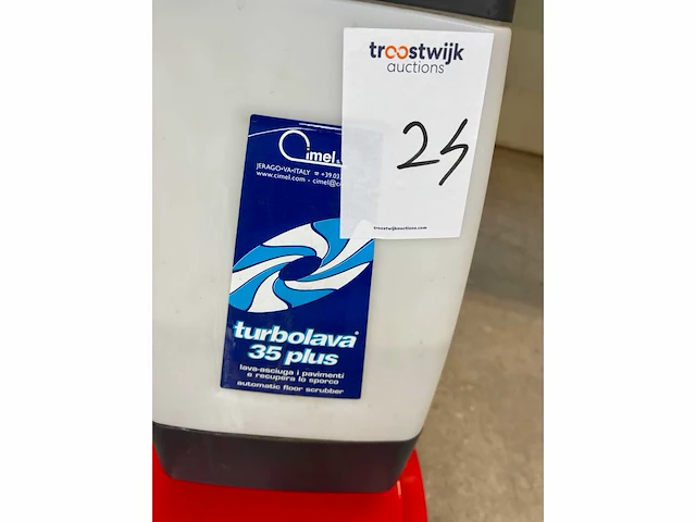 Verhagen turbolava 35 plus vloer schrobber - afbeelding 2 van  9