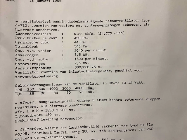Verhulst luchtbehandeling lbk installatie - afbeelding 38 van  48