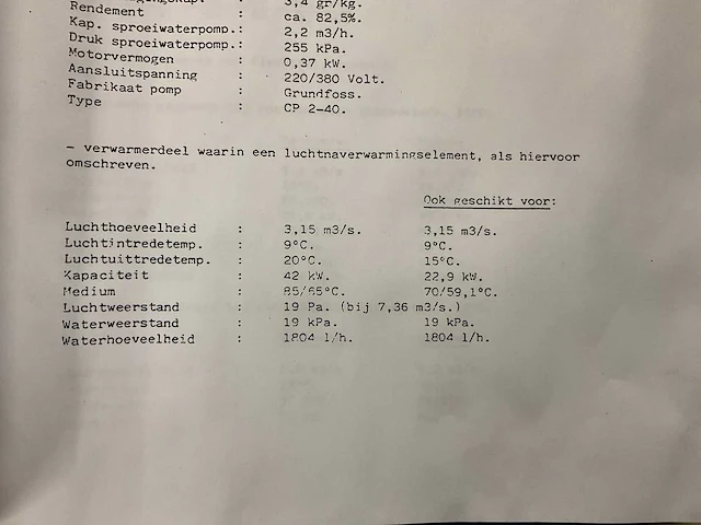 Verhulst luchtbehandeling lbk installatie - afbeelding 41 van  48