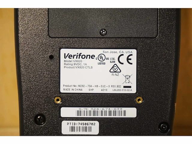 Verifone - vx 820 - pinautomaat (50x) - afbeelding 5 van  10