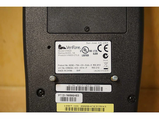 Verifone - vx 820 - pinautomaat (50x) - afbeelding 6 van  10