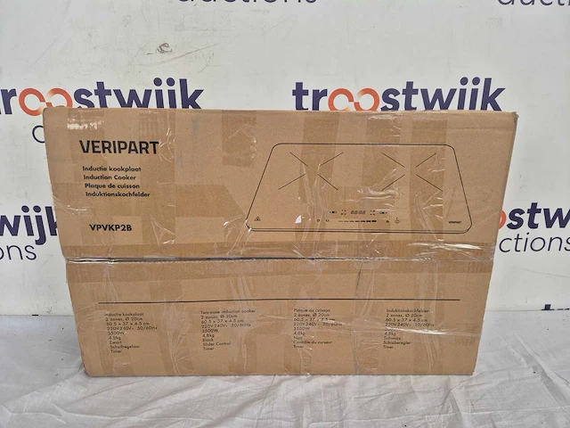Veripart vpvkp2b inductie kookplaat - afbeelding 2 van  2