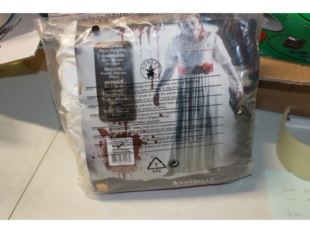 Verkleed kostuum annabel 1x in krat b - afbeelding 3 van  3