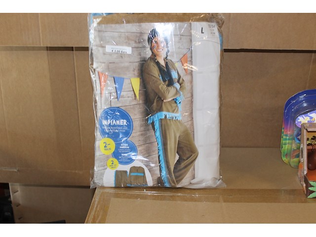 Verkleed pak indiaan - afbeelding 1 van  3