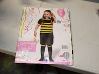 Verkleed set bee 1x in krat b - afbeelding 3 van  3