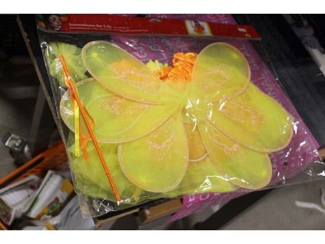 Verkleed set zonnebloem 1x - afbeelding 1 van  5