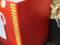 Verkoopbak op wielen - 90x100x60cm - 2 stuks - afbeelding 2 van  3
