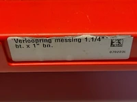 Verkoopring messing 1.1/4" bt. x 1 bn bonifix - partij - afbeelding 4 van  4