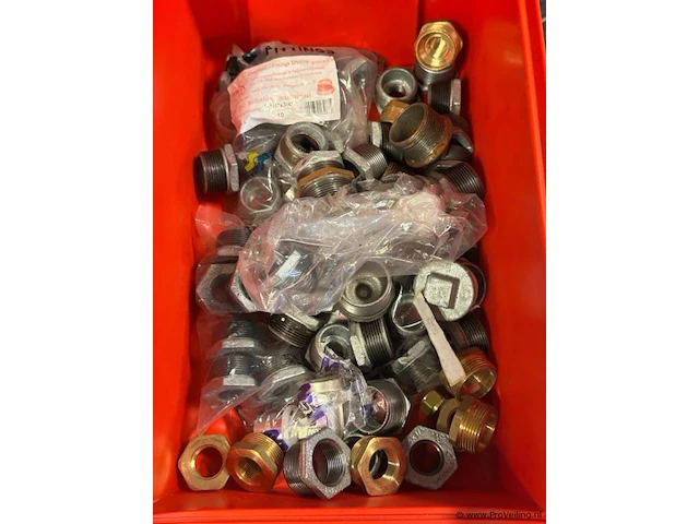 Verkoopring messing 1.1/4" bt. x 3/4 bn bonifix - partij - afbeelding 2 van  2
