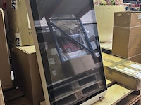 Verkoopzuil met touchscreen en scanner prestop, pt-kiosk-em32p-wall - afbeelding 1 van  5