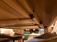 Verlengbare eiken eetkamertafel - afbeelding 8 van  8