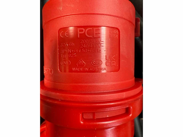 Verlengkabel 380 volt 25 meter cee 32a - afbeelding 2 van  4