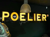 Verlicht reclamebord “poelier” - afbeelding 1 van  6