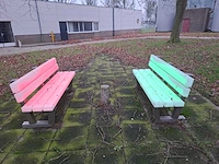 Verlichte bank (2x) - afbeelding 2 van  9