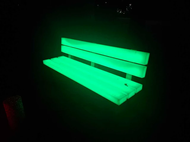 Verlichte bank (2x) - afbeelding 4 van  9