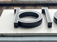 Verlichte gevelbelettering "blokker" - afbeelding 2 van  3