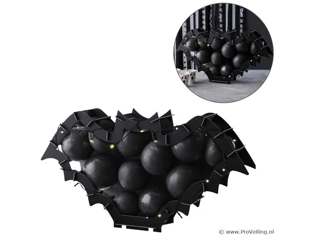 Verlichte vleermuis en slingerset - afbeelding 1 van  3