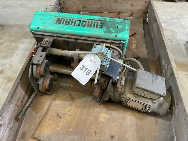 Verlinde eurochain vl10 2004 elektrische kettingtakel - afbeelding 3 van  5