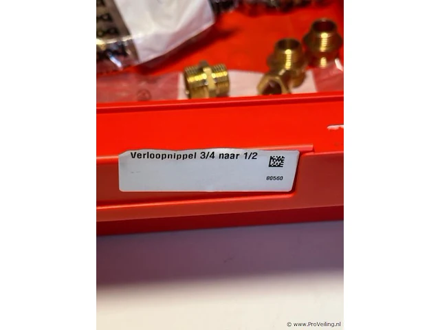 Verloopnippel 3/4x1/2 - partij - afbeelding 3 van  3