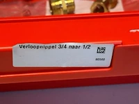 Verloopnippel 3/4x1/2 - partij - afbeelding 3 van  3