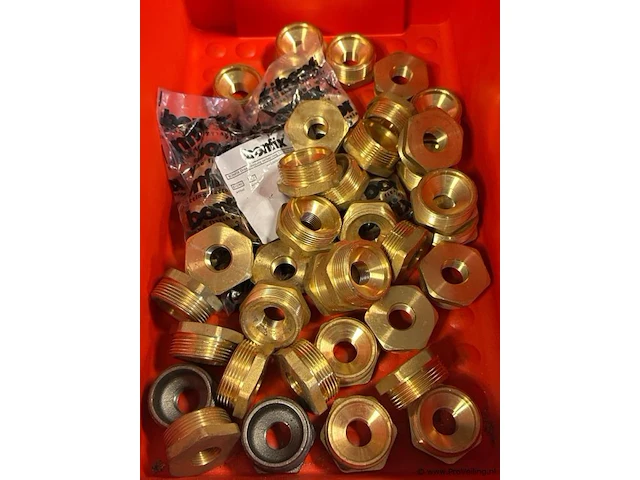 Verloopring malleabel nr. 241 zwart 1.1/2" x 1/2" bt.xbn. - partij - afbeelding 2 van  3