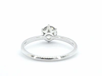 Verlovingsring met een diamant van 1.50 carat in 18 carats goud - afbeelding 7 van  10