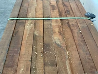 Vermelho hardhouten beschoeiingsplank 200x10x2 cm (100x) - afbeelding 3 van  6