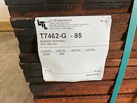 Vermelho hardhouten beschoeiingsplank 200x10x2 cm (100x) - afbeelding 5 van  6